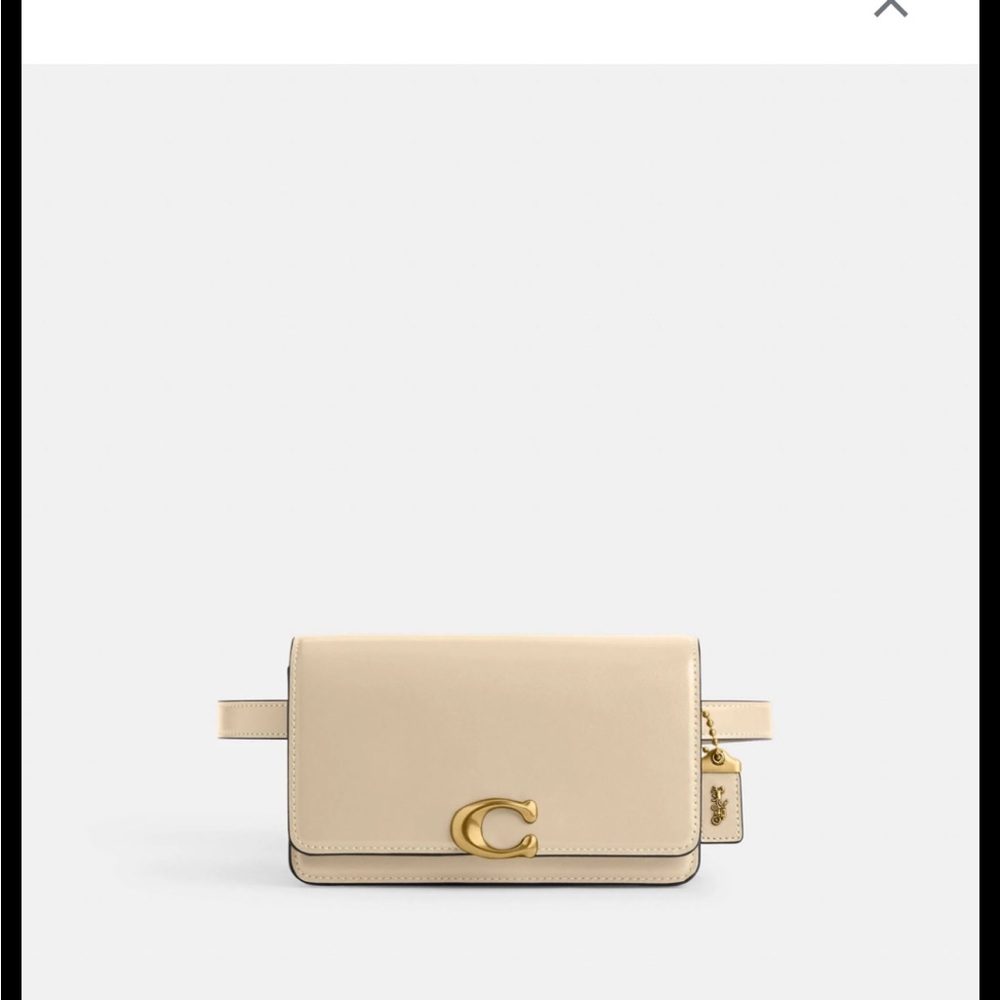 Coach Bandit Belt Bag ivory